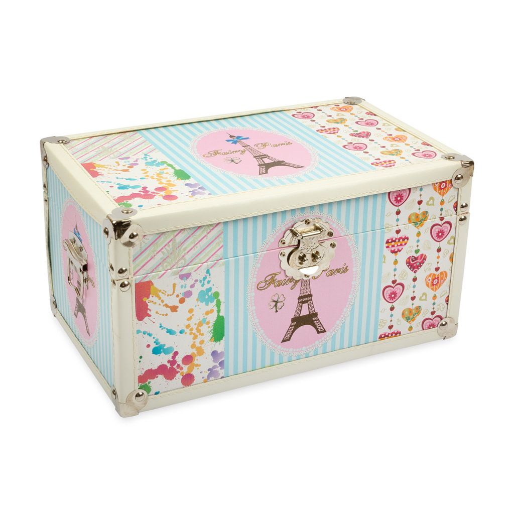 Gamma DBK-03 шкатулка декоративная сундучок 35 х 21 х 19 см №015 Париж