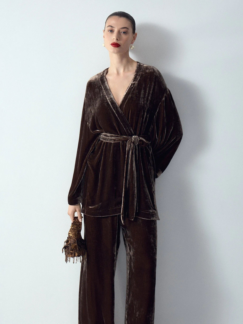 ЕМКА / Брюки из смесового шёлка - Emka фото 2