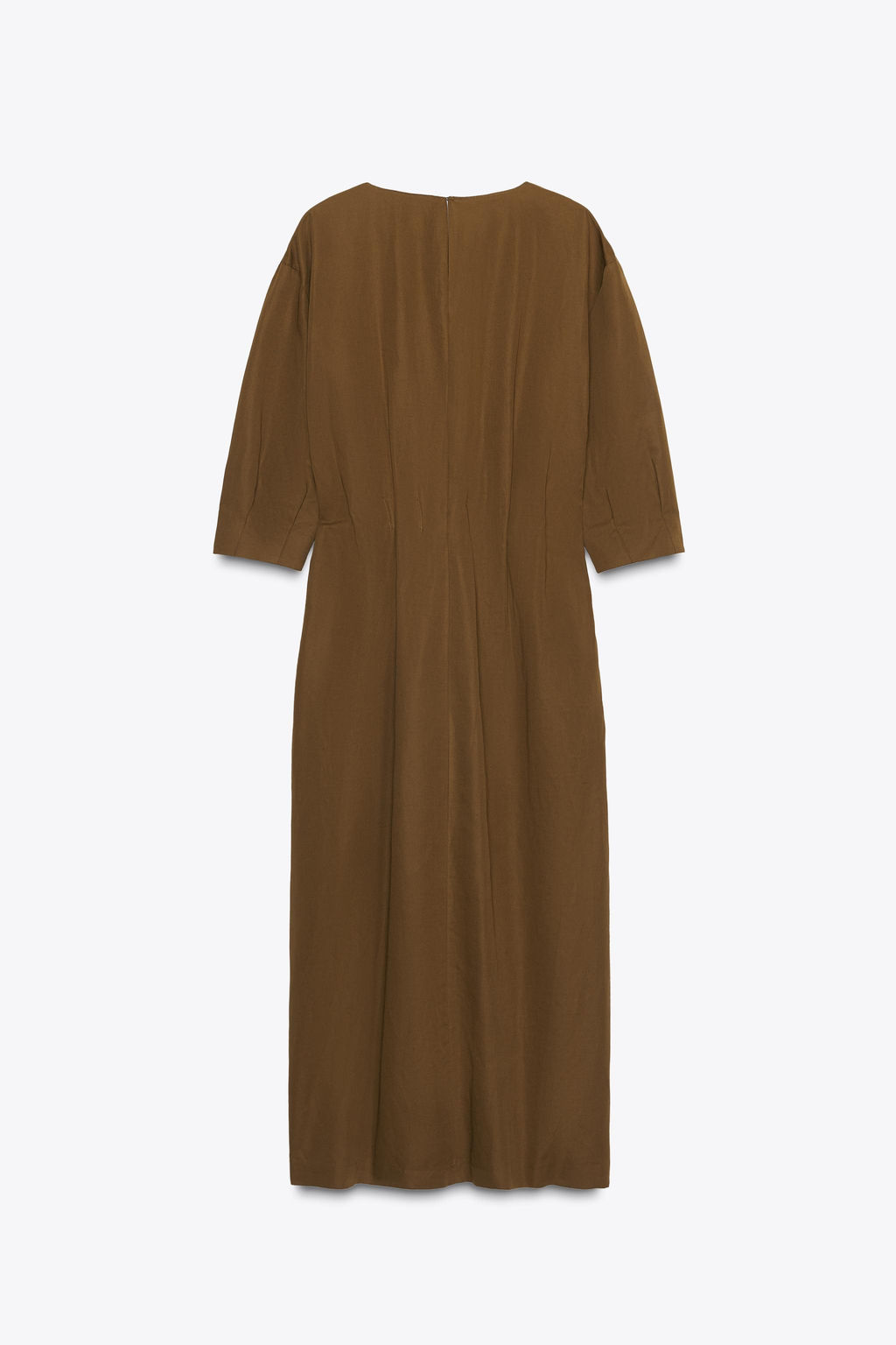 ZW COLLECTION PLEATED MIDI DRESS - Zara фото 7