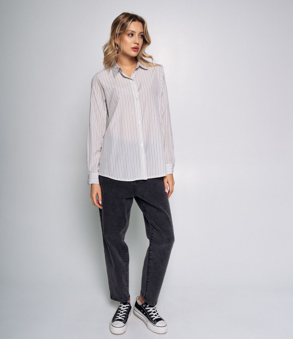 Рубашка #КТ027 (1), серый