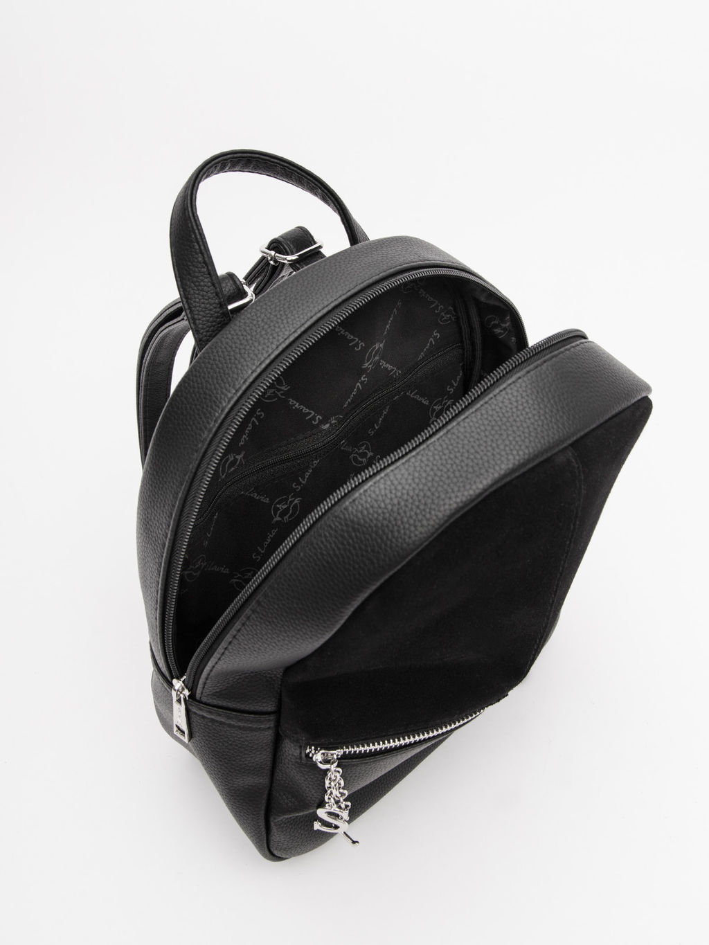 Чёрный рюкзак S.Lavia  фото 23