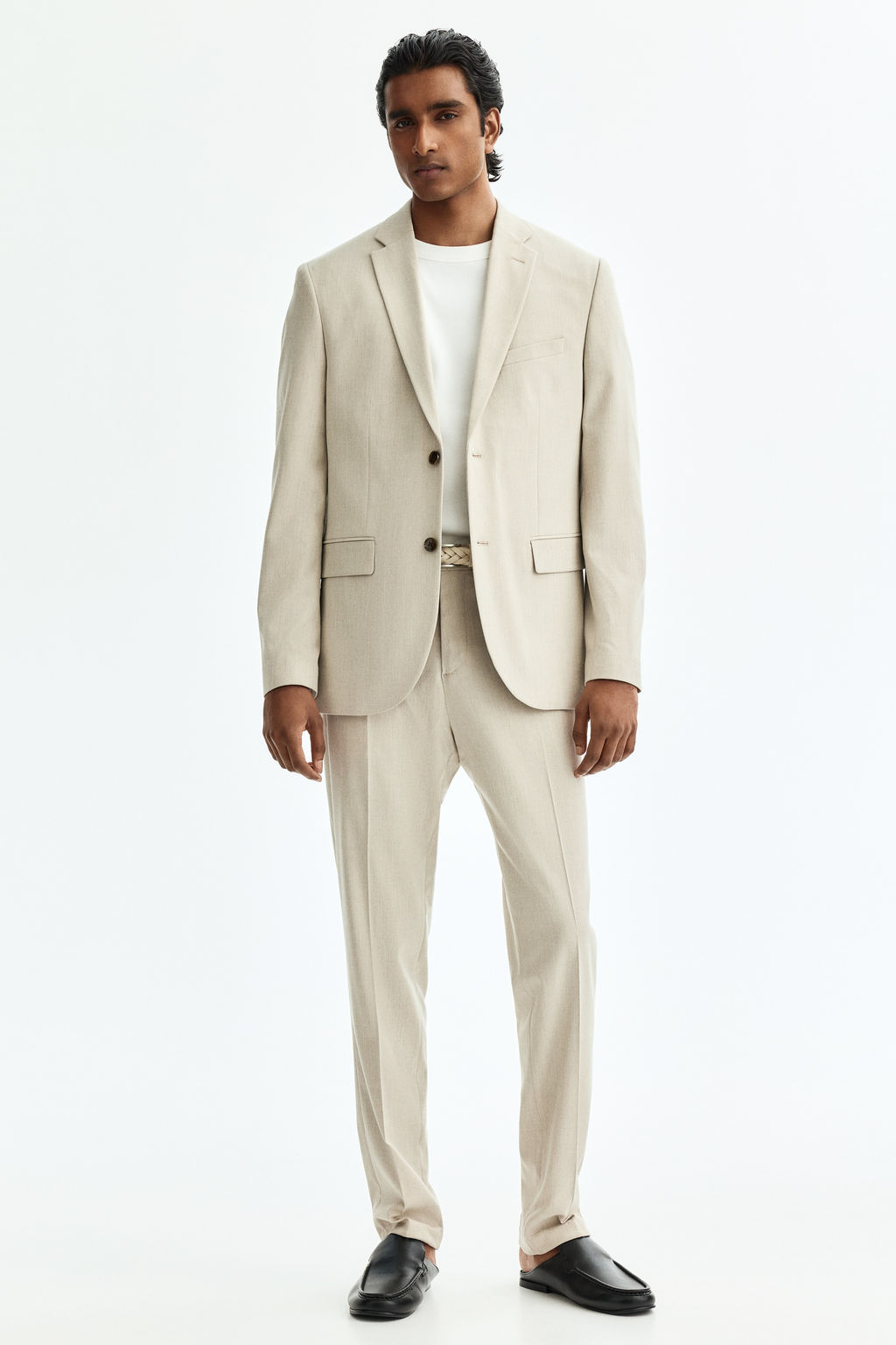 Americana de botonadura sencilla Slim Fit - H&m фото 5