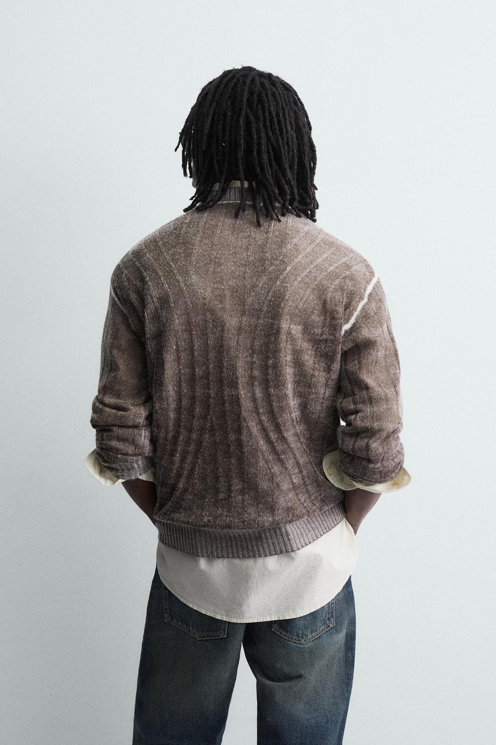 ABSTRACT JACQUARD JUMPER - Zara фото 3