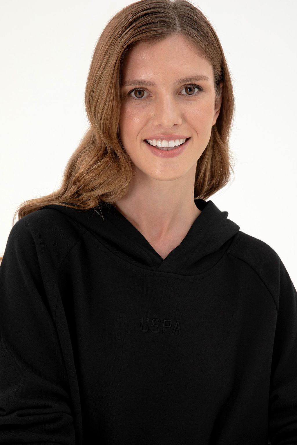 Женский черный свитшот Неожиданная скидка в корзине - U.s. polo assn фото 2