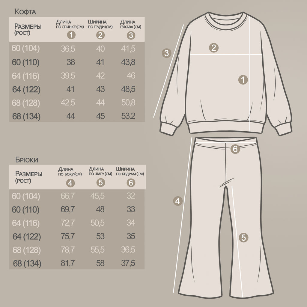 Костюм футер 3х нитка петля 8010330108 8010330108 купить оптом по цене 971 ?| Фабрика детской одежды Юлла - Youlala фото 3