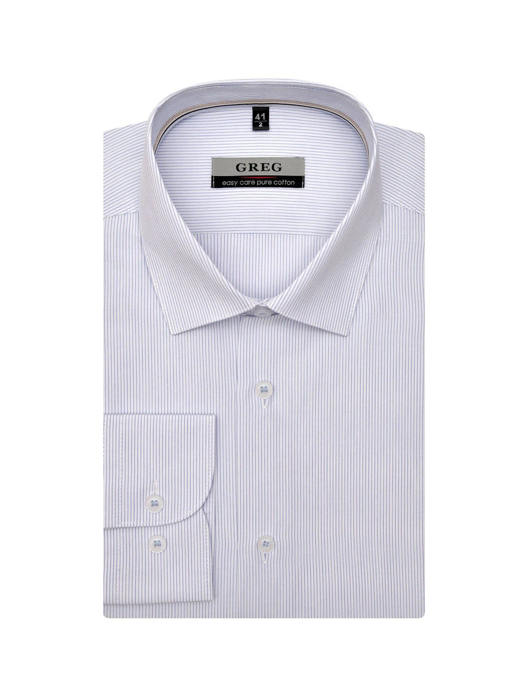 Сорочка мужская длинный рукав GREG 211/211/45016/1p