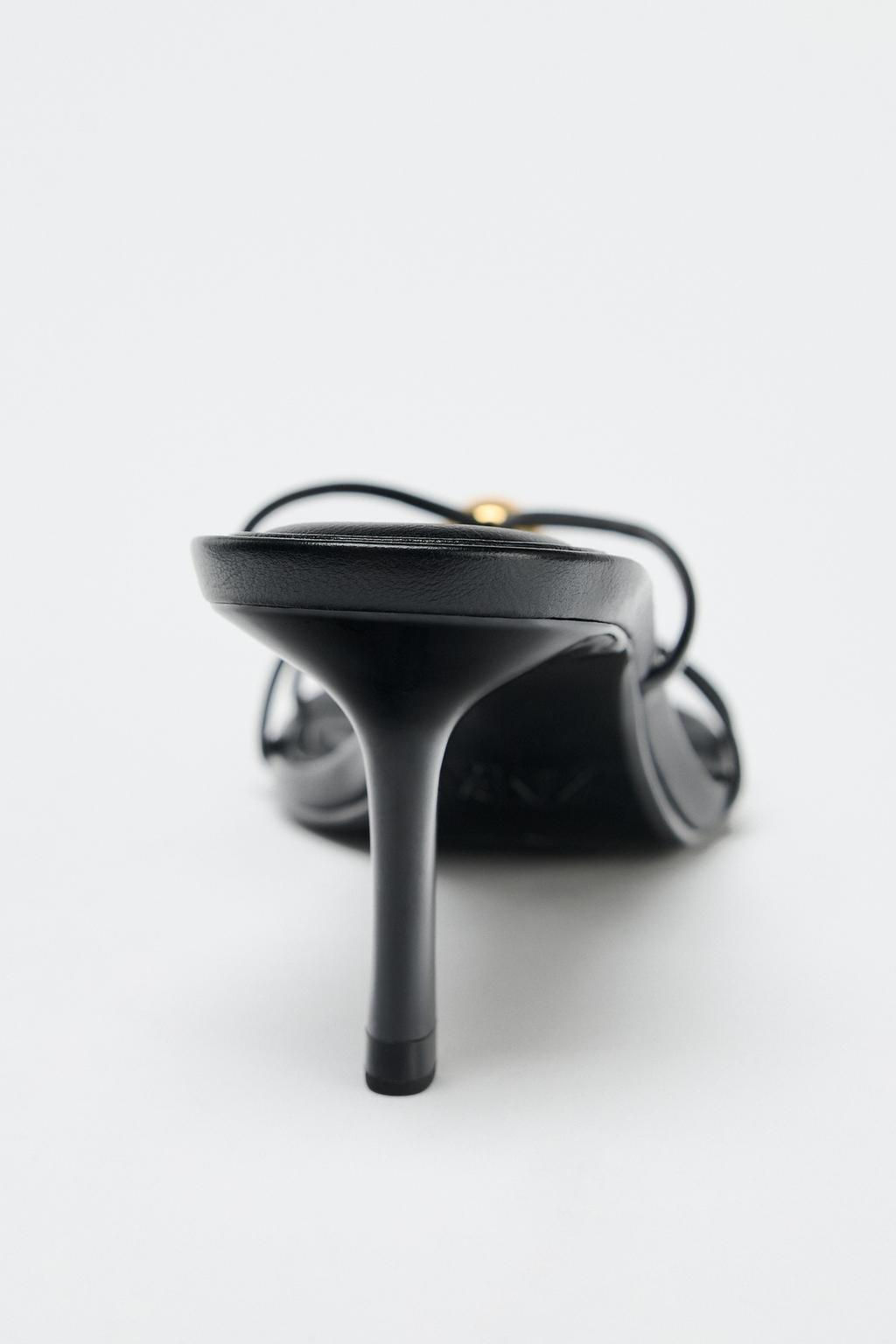 SANDALS WITH METAL DETAIL - Zara фото 5