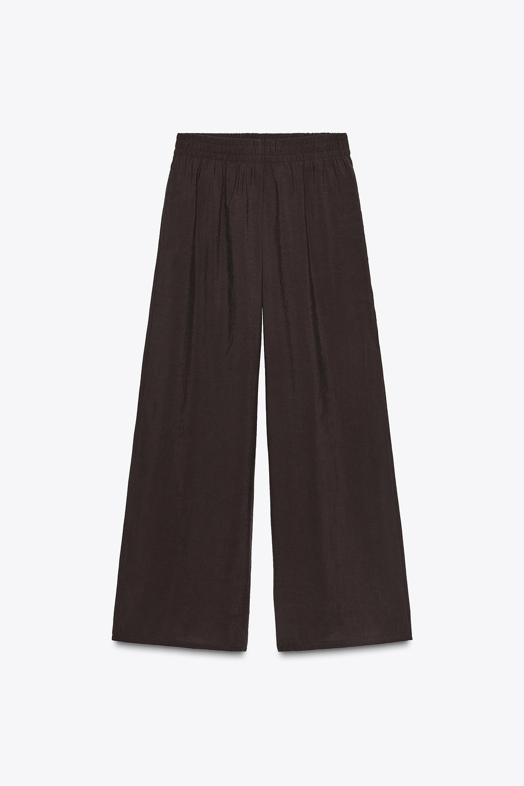 WIDE-LEG TROUSERS WITH ELASTIC WAIST
