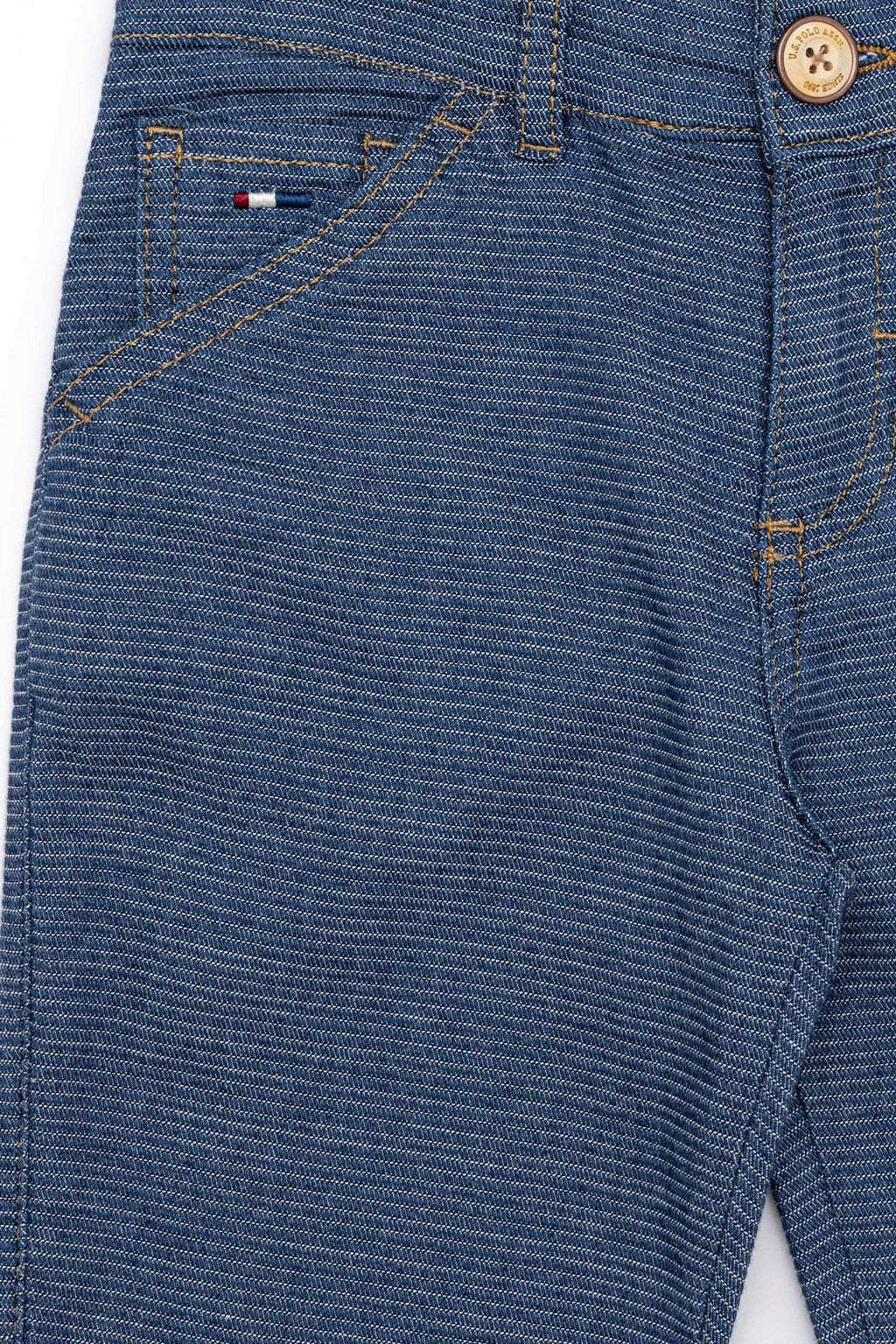 Синие джинсовые брюки для мальчика - U.s. polo assn фото 4