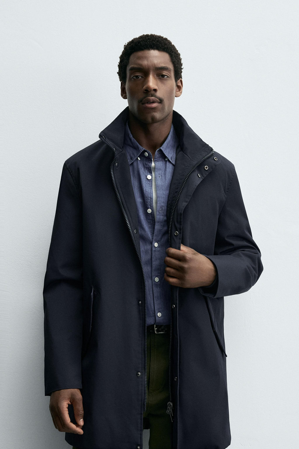 WATER-REPELLENT DETACHABLE TECHNICAL PARKA - Zara фото 2