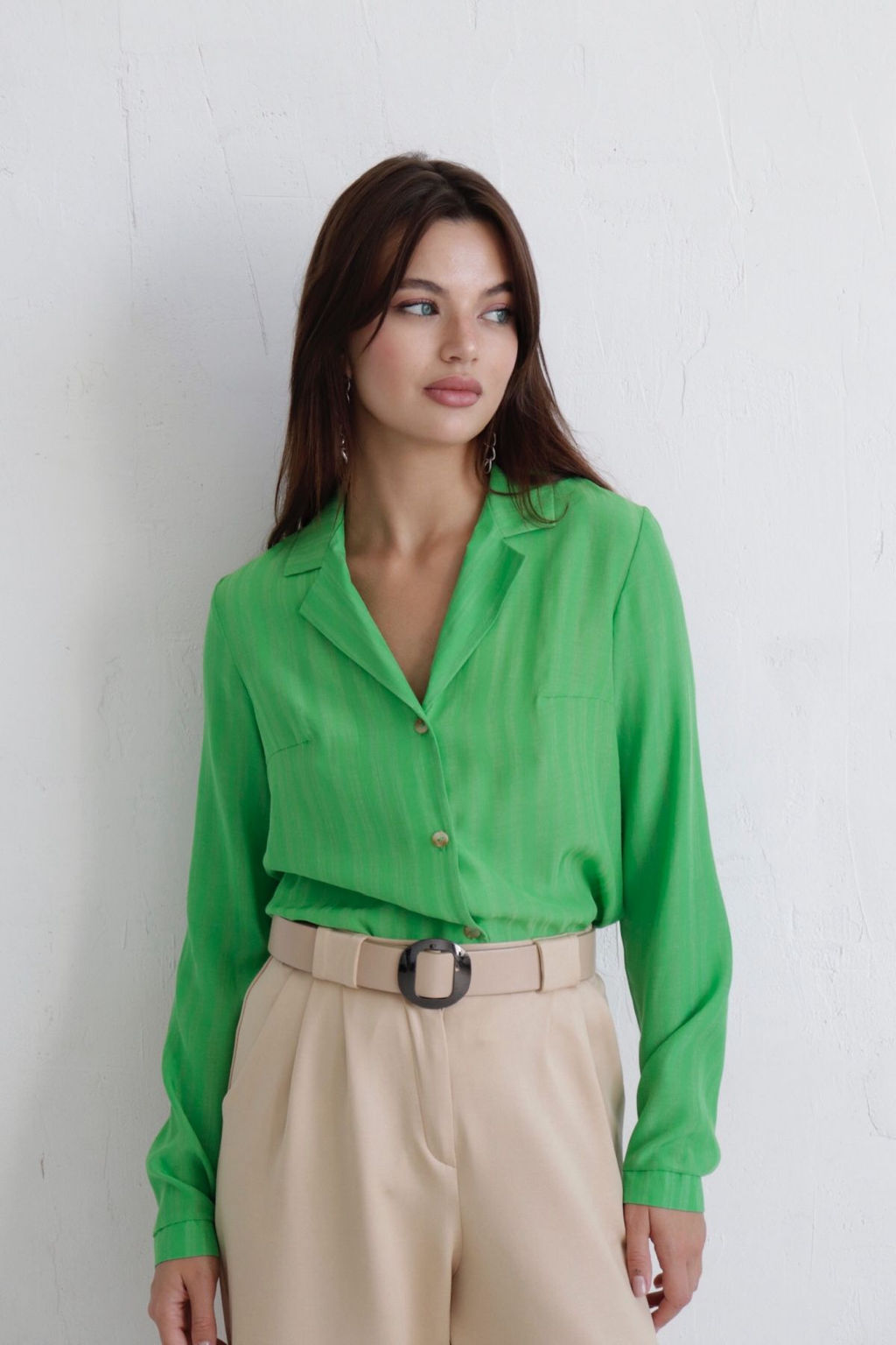 Блуза с английским воротником - Martichelli фото 30