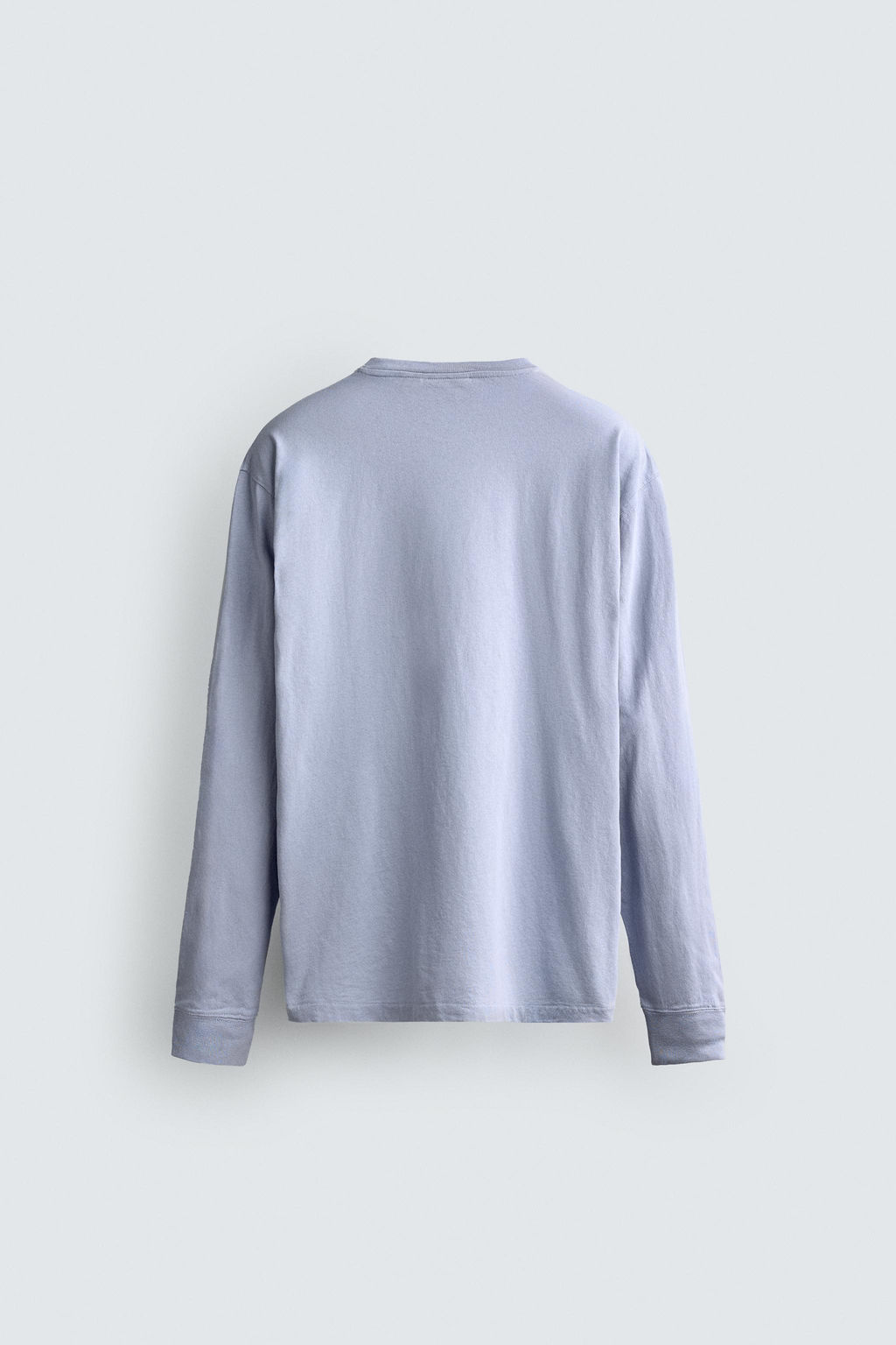 CAMISETA LIGHTWEIGHT MANGA LARGA / Celeste - Zara фото 2