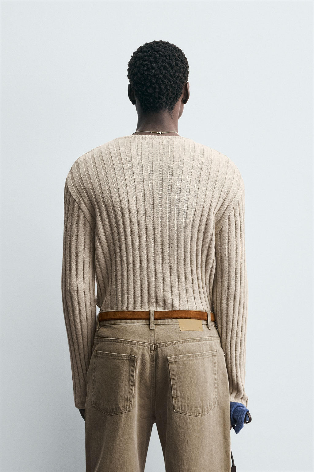 LIGHTWEIGHT RIBBED SWEATER - Zara фото 3