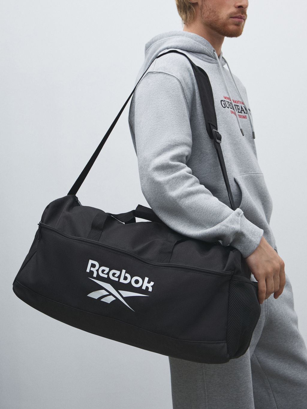 Мужская спортивная сумка REEBOK WAYLAND D 40 Артикул 4282847, черный