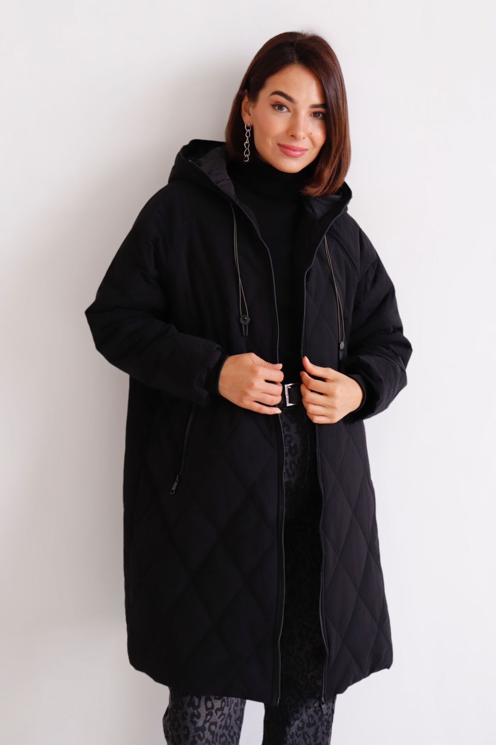 Martichelli Пальто демисезонное чёрное  фото 3