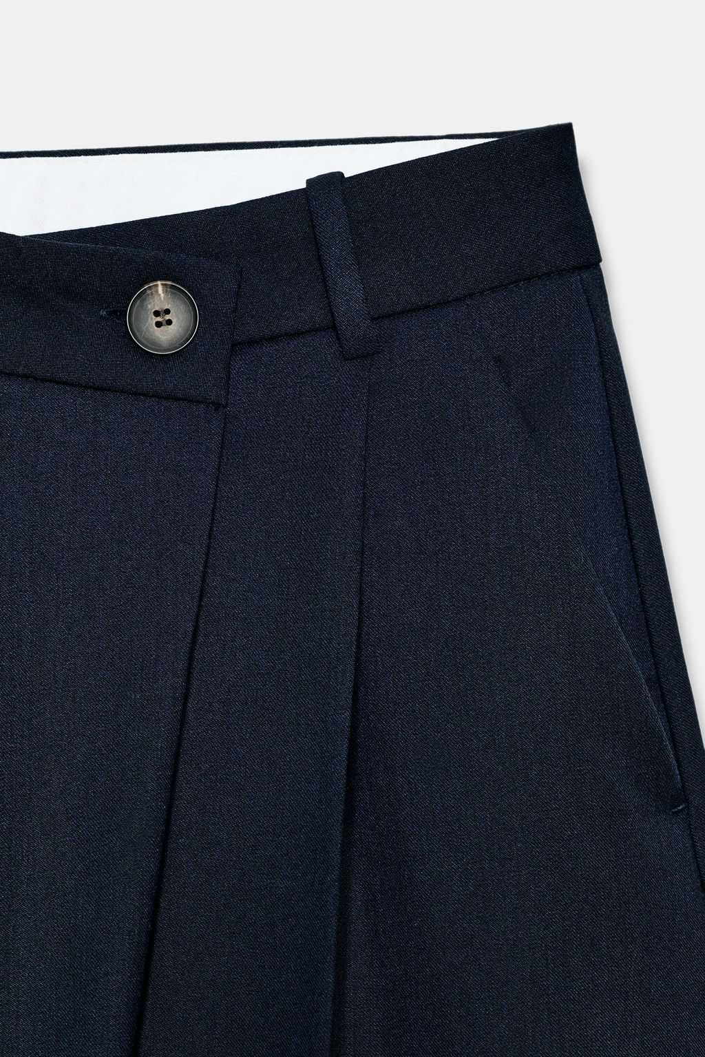 CROPPED TROUSERS WITH WRAP WAIST - Zara фото 9