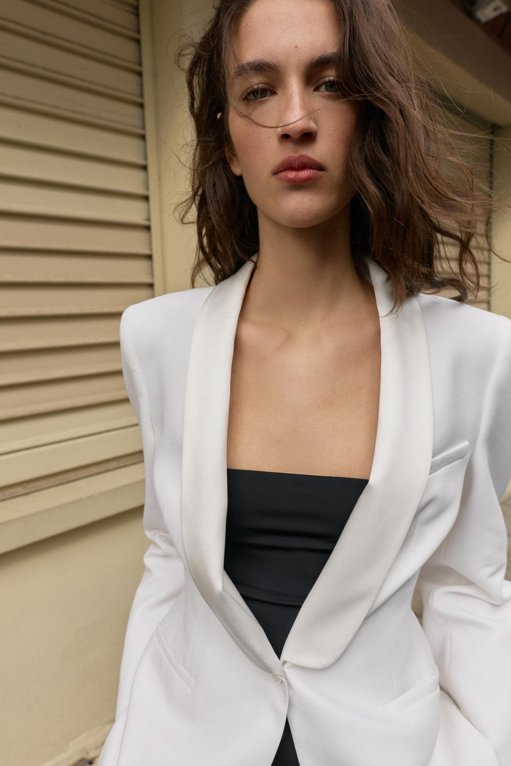 BLAZER SMOKING / Blanco roto - Zara фото 5