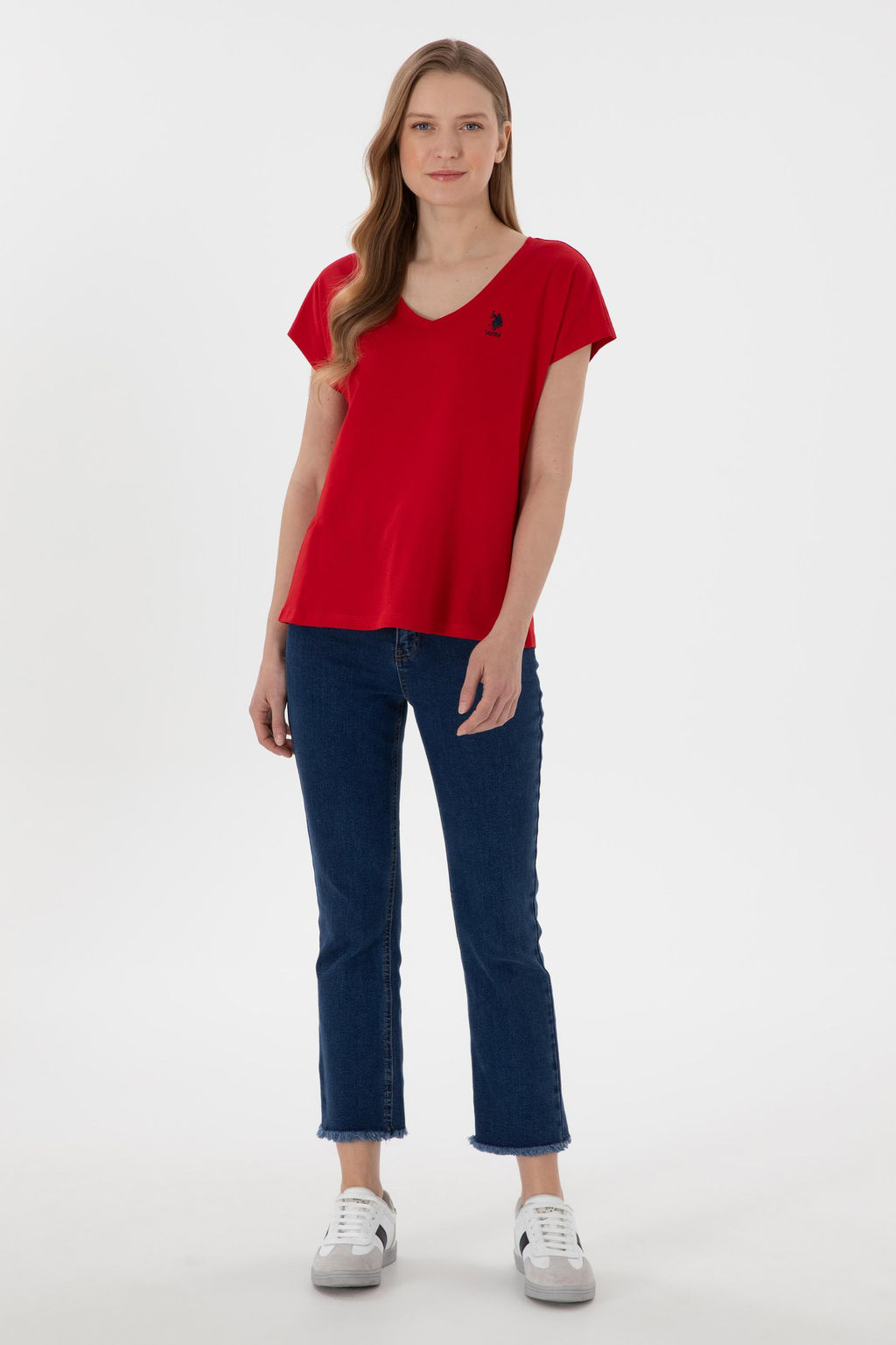 Kad_n K_rm_z_ Basic Ti__rt Sepette S_rpriz _ndirim - U.s. polo assn фото 5