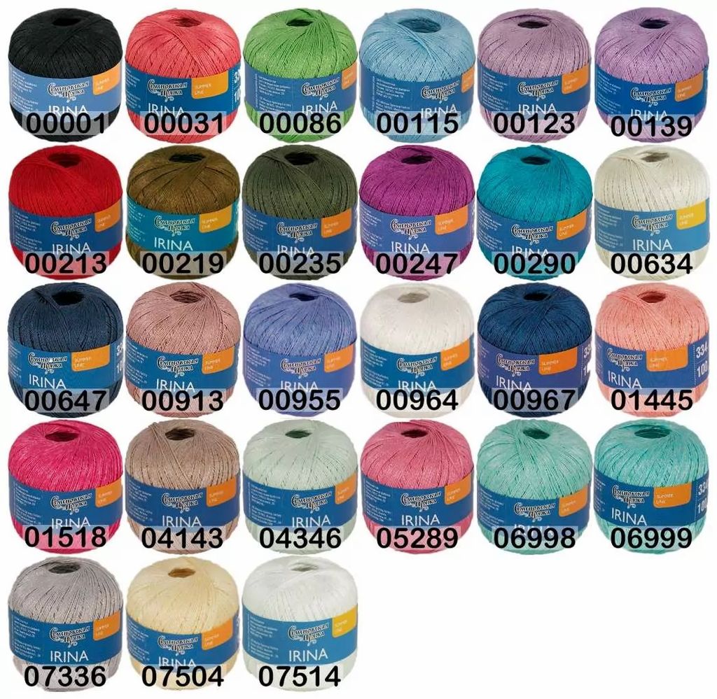 Пряжа IRINA / ИРИНА