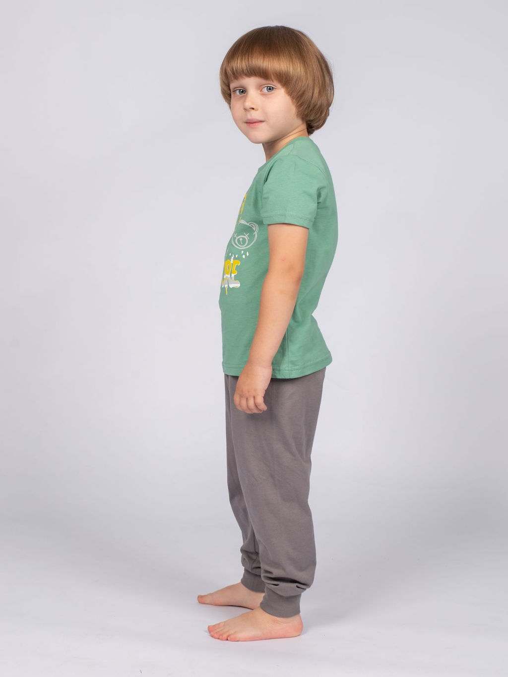 Пижама для мальчика (футболка+брюки) 92247 Индиго* 720 Lets go - Let's go фото 10