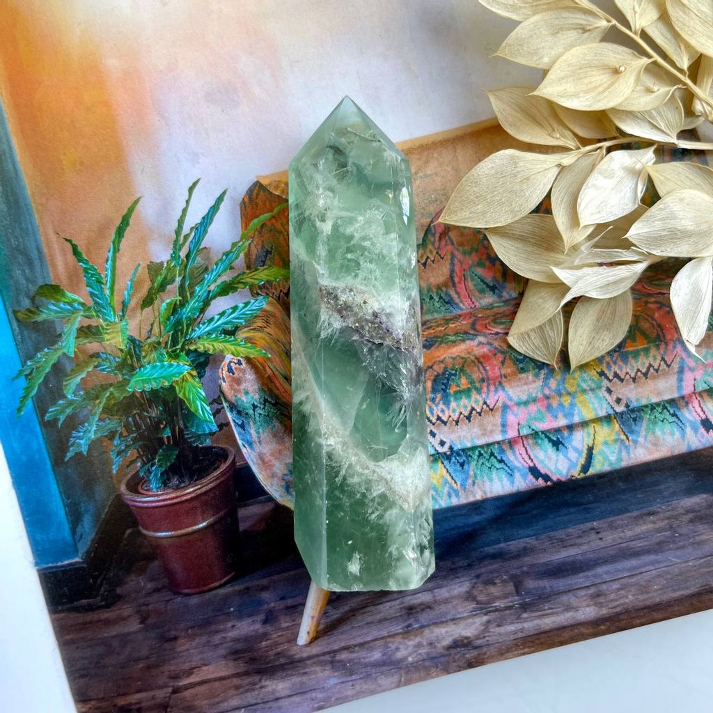 Кристалл из Флюорита