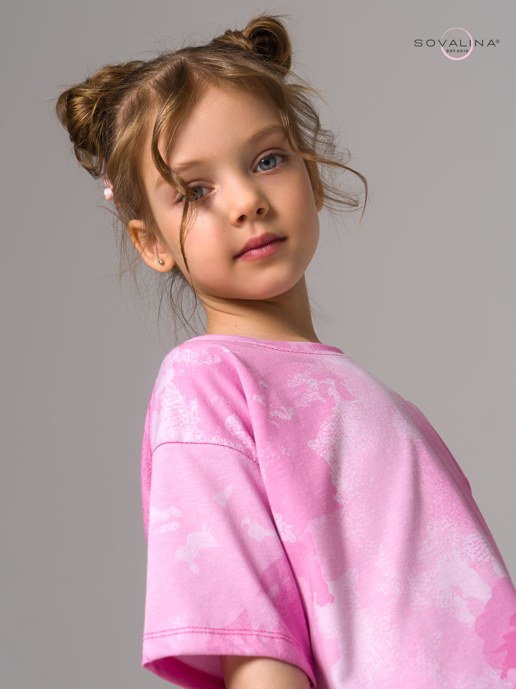 Костюм Мун тайдай розовый-ягода - Sovalina фото 11