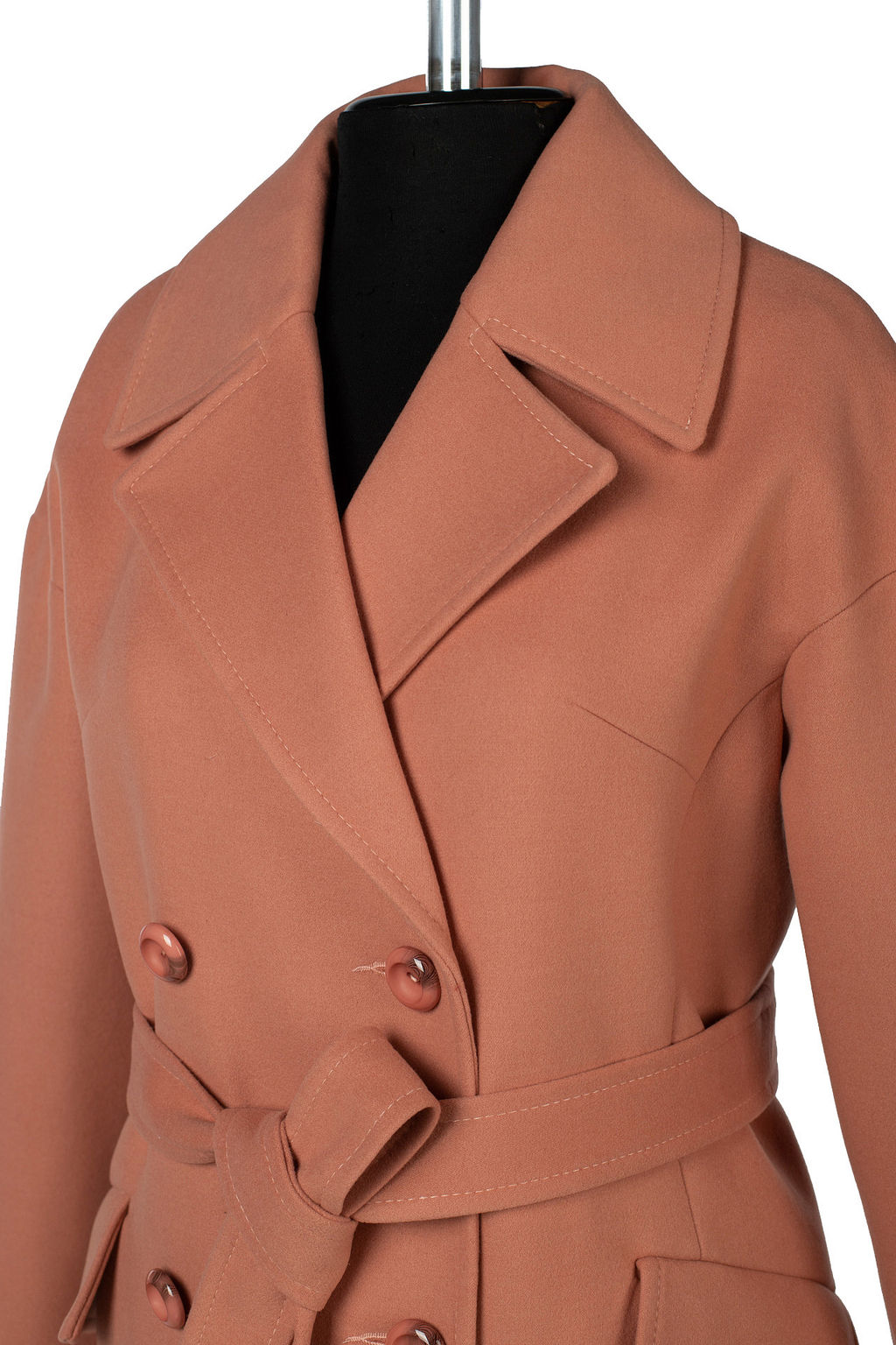 Пальто женское демисезонное (пояс) - El podio фото 16