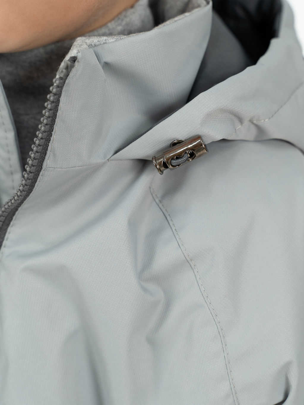 Комбинезон демисезонный серый