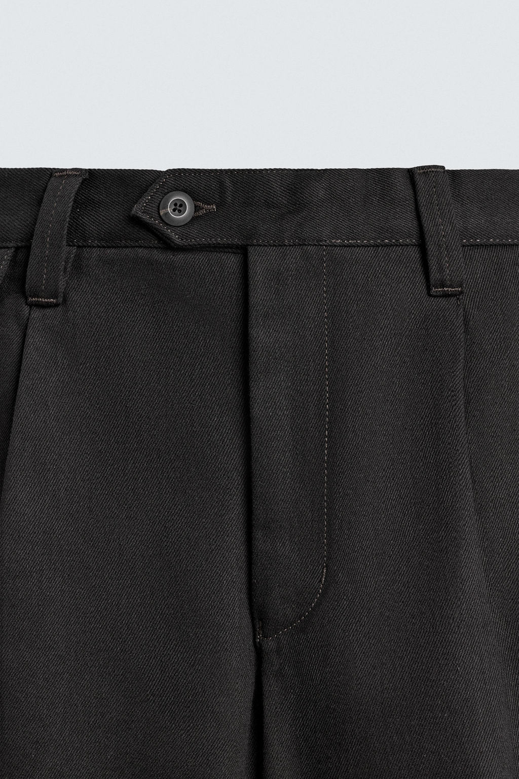 BALLOON FIT PLEATED JEANS - Zara фото 9