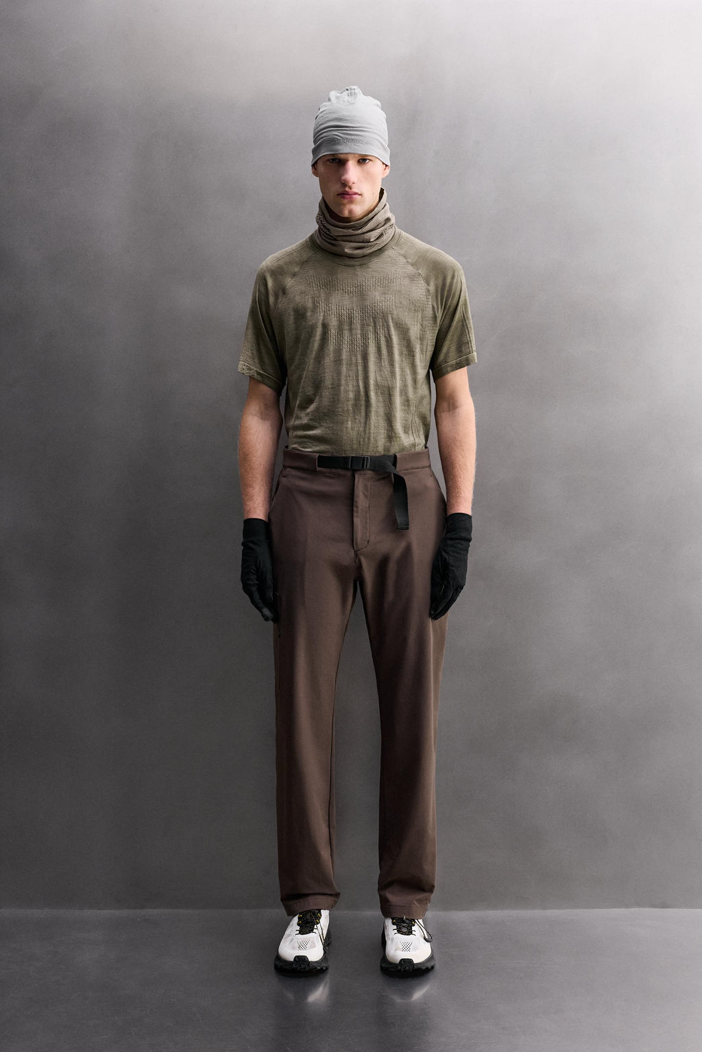 WOOL BLEND BASE LAYER T-SHIRT - Zara фото 10