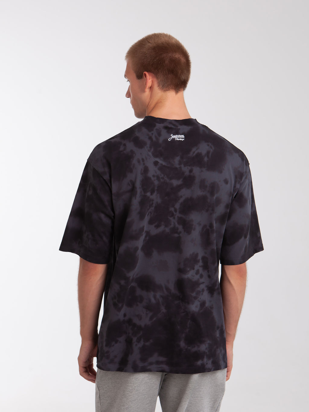 Футболка ЗАПОРОЖЕЦ Karate Game Loose Fit Tiy Die BLACK  фото 6