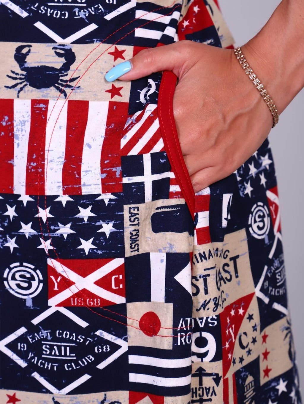 IV-CAPRIZ Тома - халат синий  фото 5