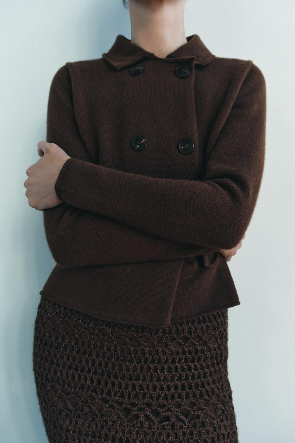 100% WOOL BLAZER - Zara фото 4