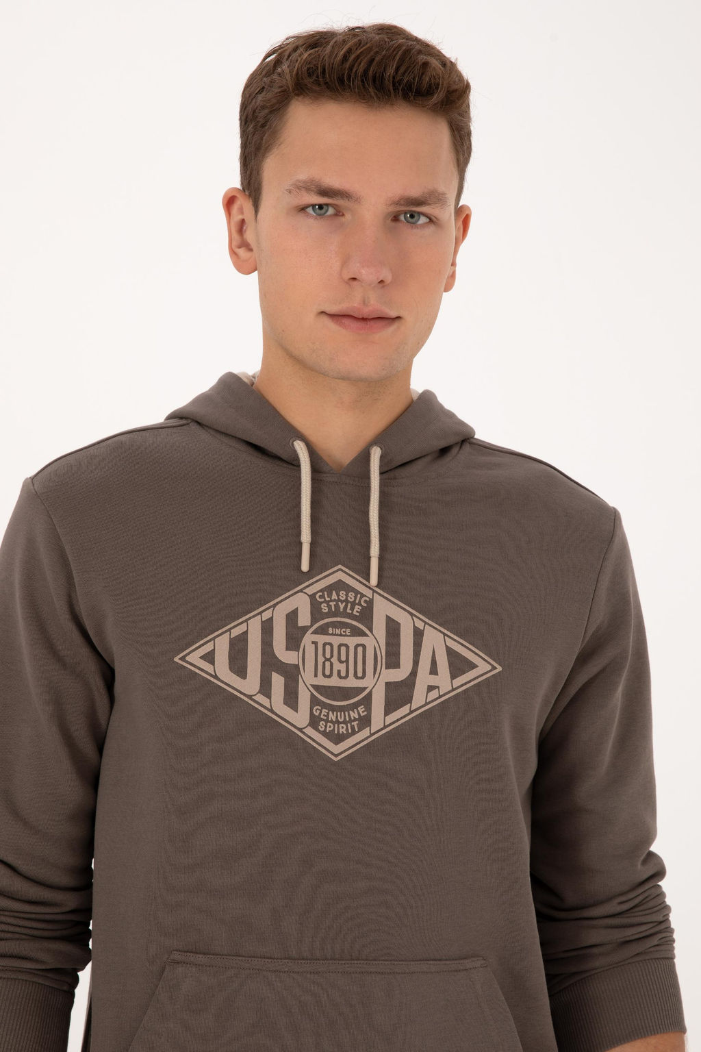 Erkek Vizon Sweatshirt