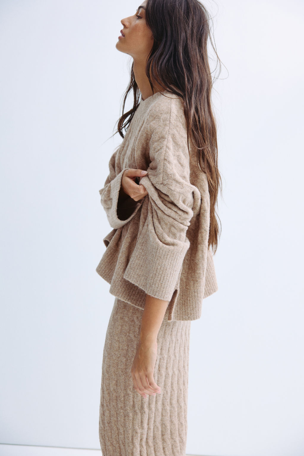 Jersey en punto trenzado - H&m фото 7
