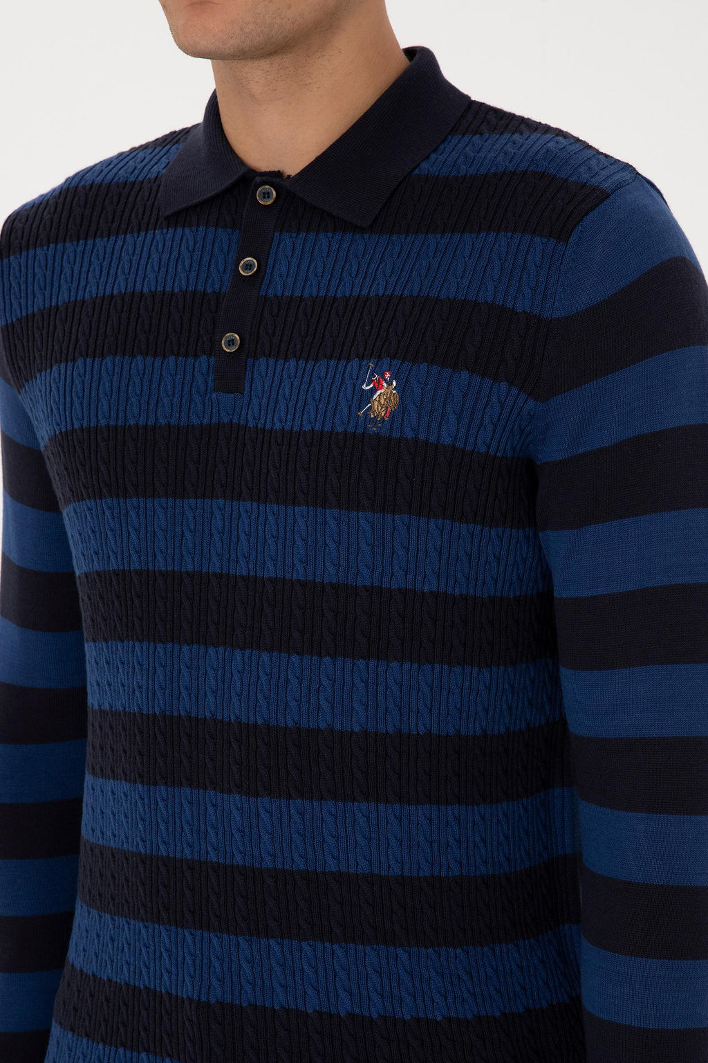 Erkek Lacivert Kazak