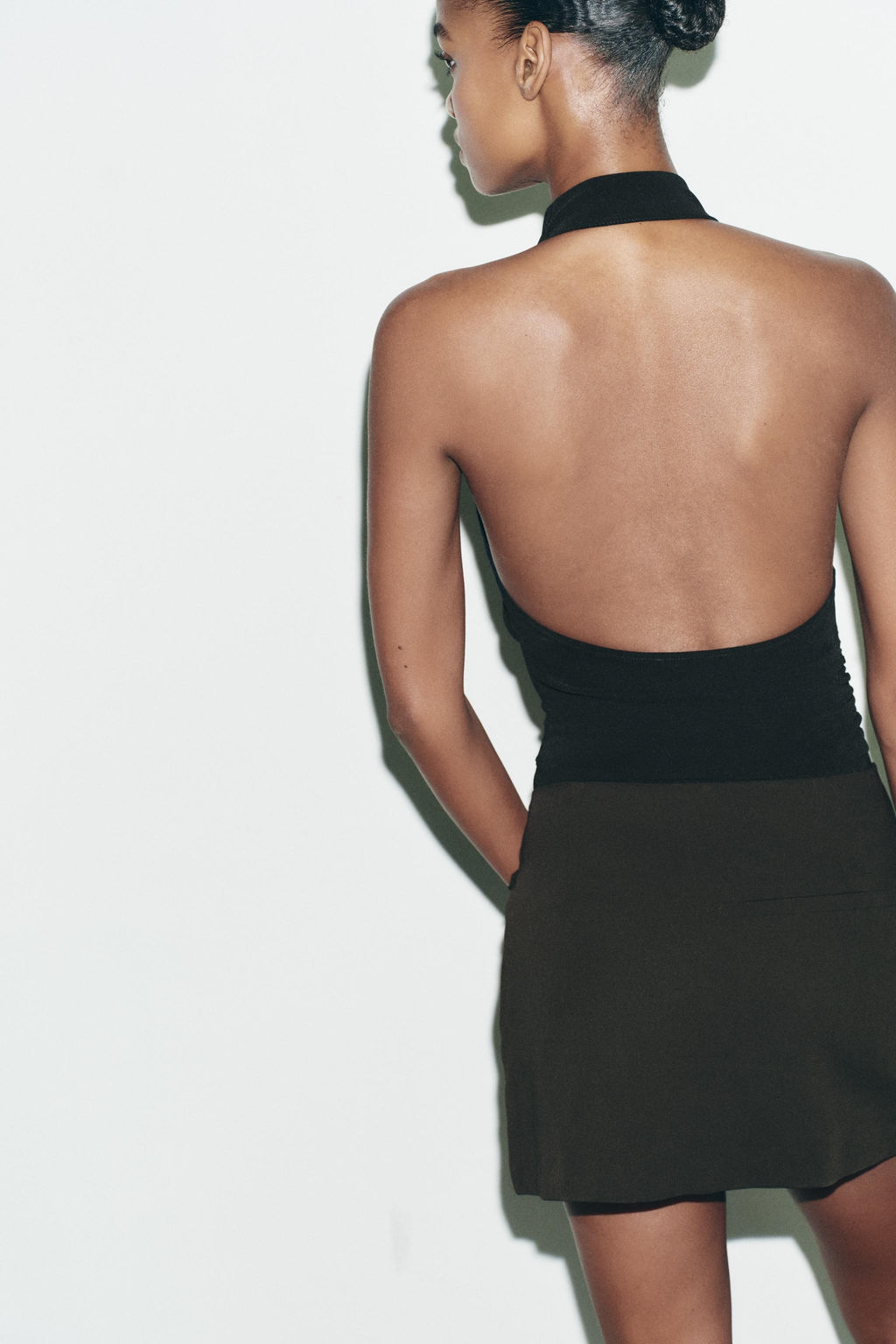 OPEN BACK HALTER BODYSUIT - Zara фото 4