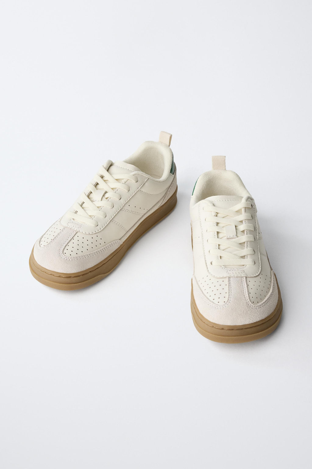 LEATHER BAREFOOT SNEAKERS - Zara фото 6