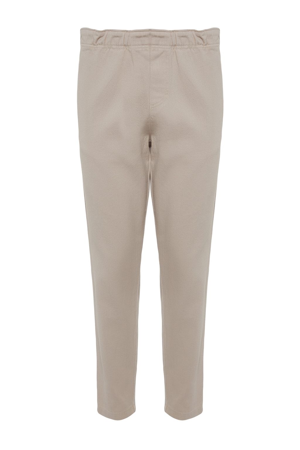Lacivert Regular Fit Lastik Belli Gabardin Pantolon TMNSS23PL00033 - Trendyolmilla фото 14