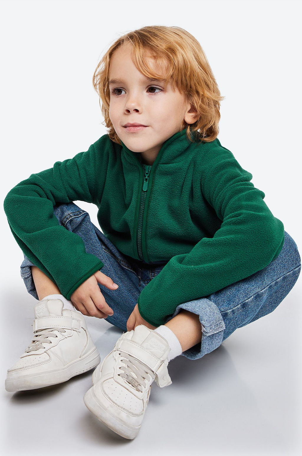 Флисовая толстовка для девочки Happy Fox фото 78