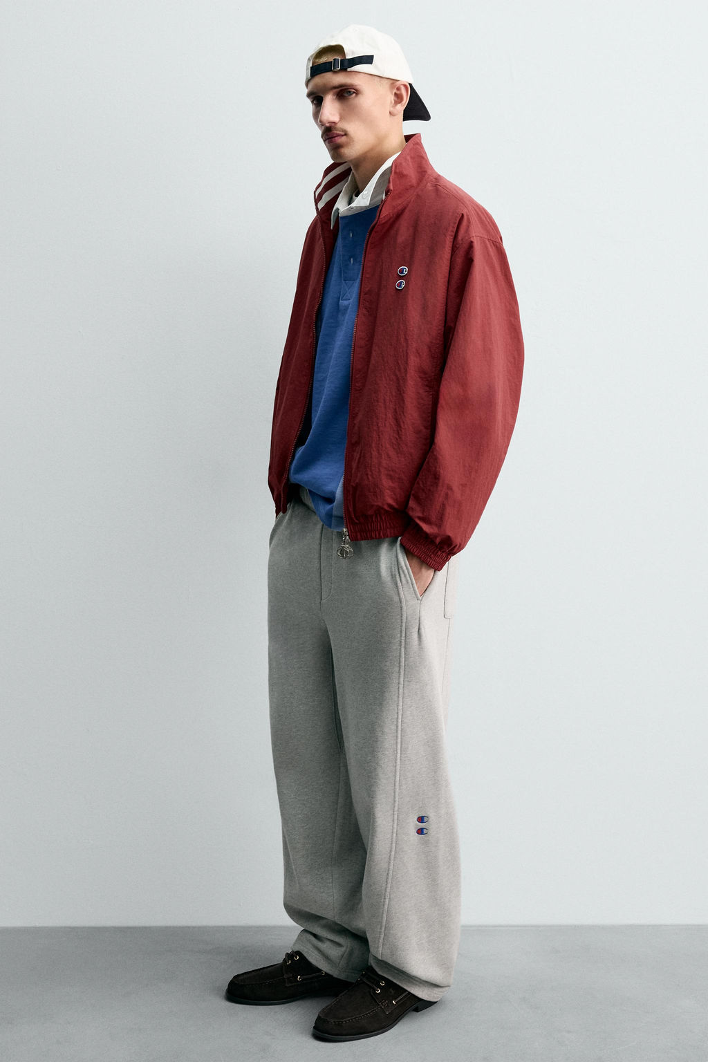 CHAMPION ® X ZARA LEATHER DECK SHOES