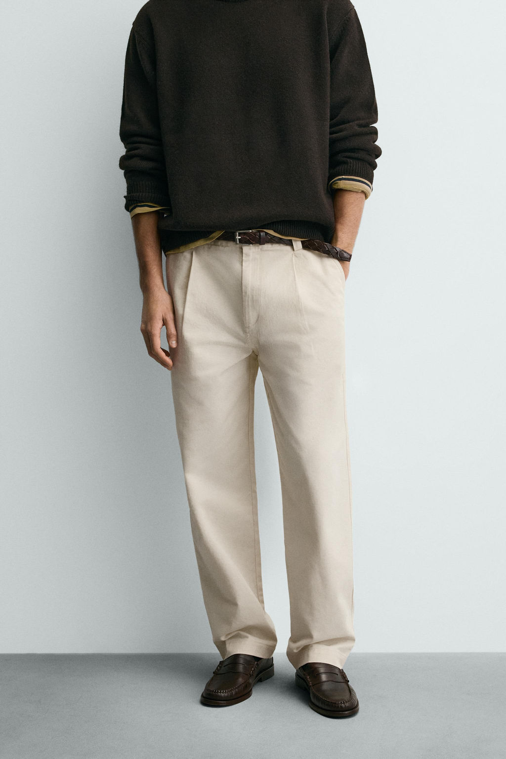 SOFT PLEATED TROUSERS - Zara фото 2