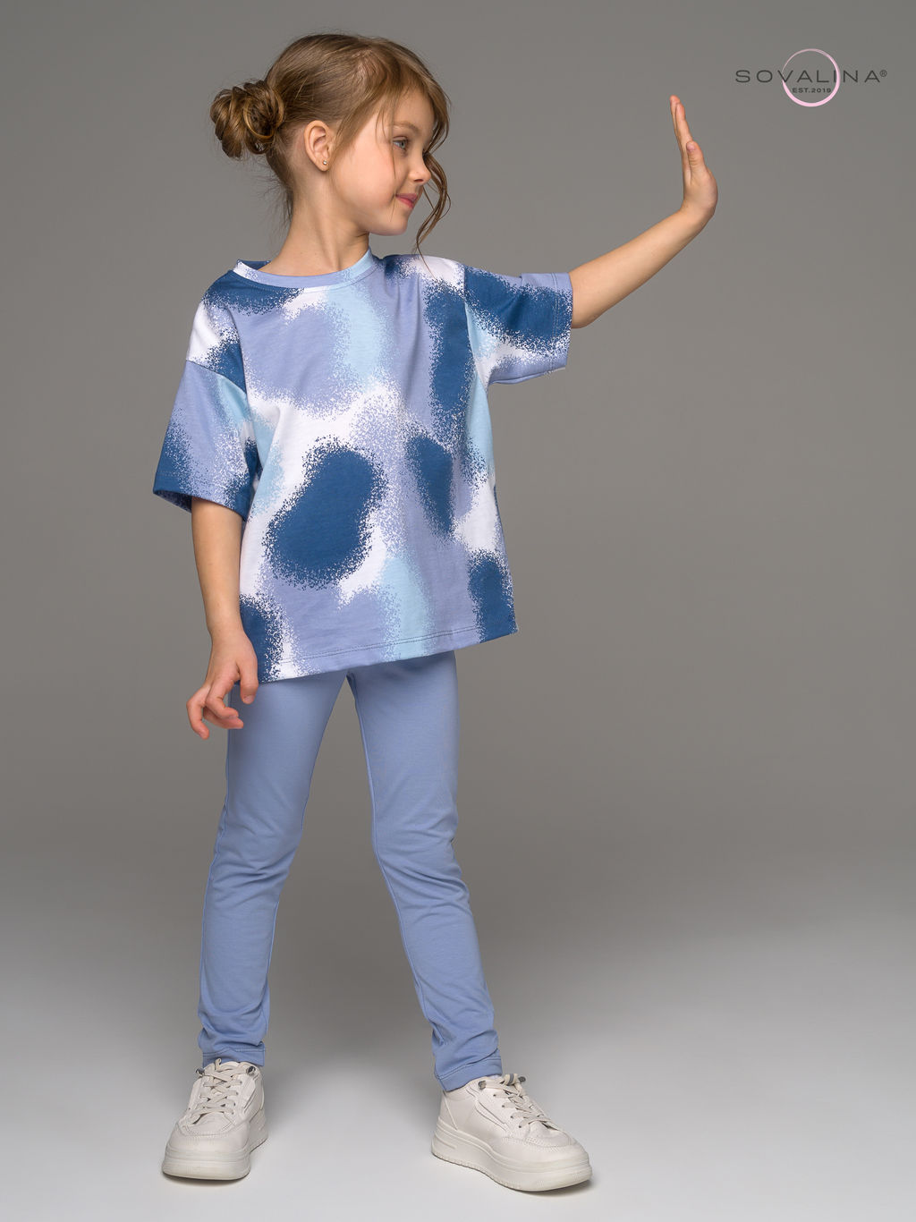 Костюм Мун краска индиго-голубой - Sovalina фото 7