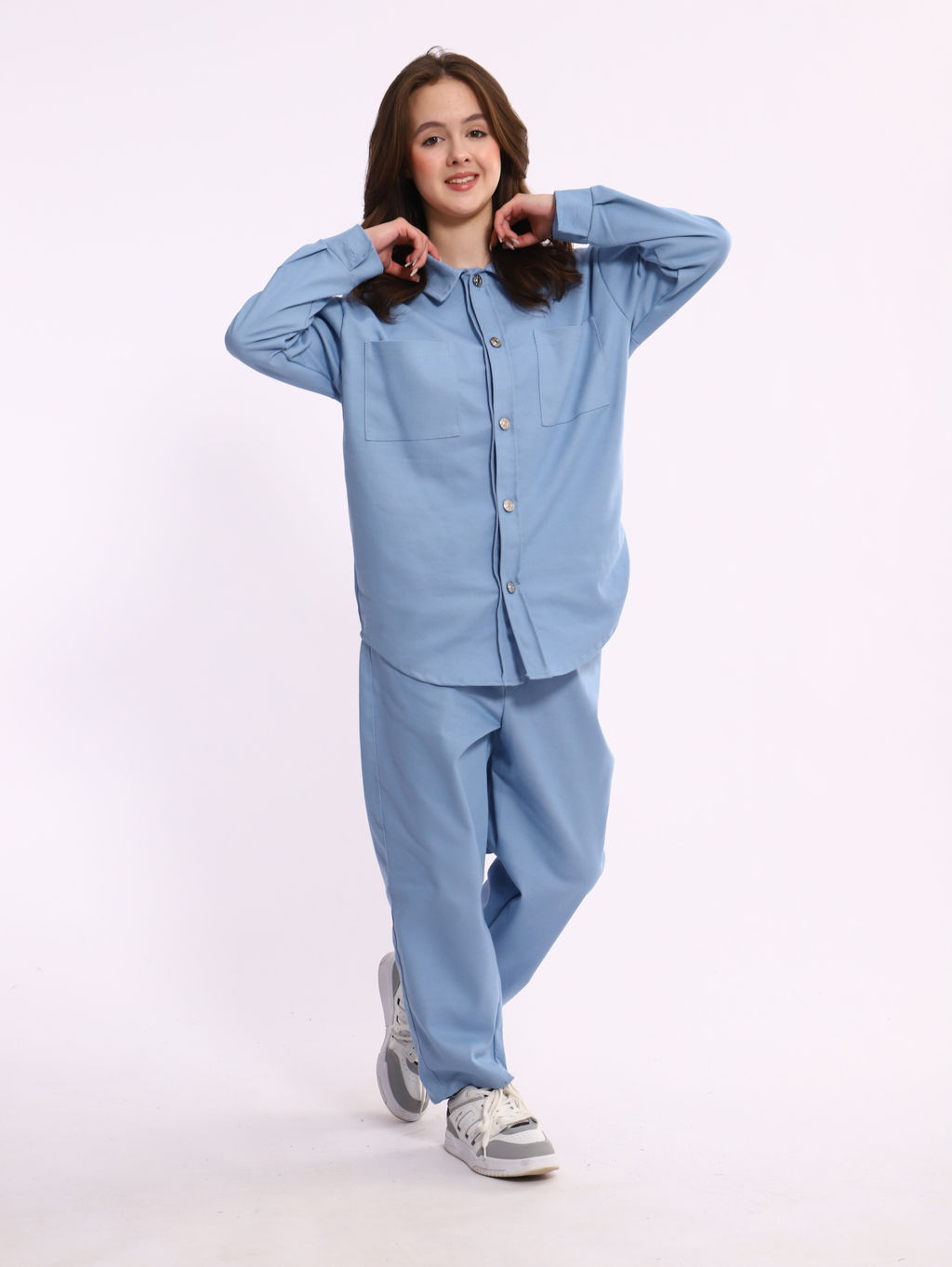 Комплект "Деним" голубой