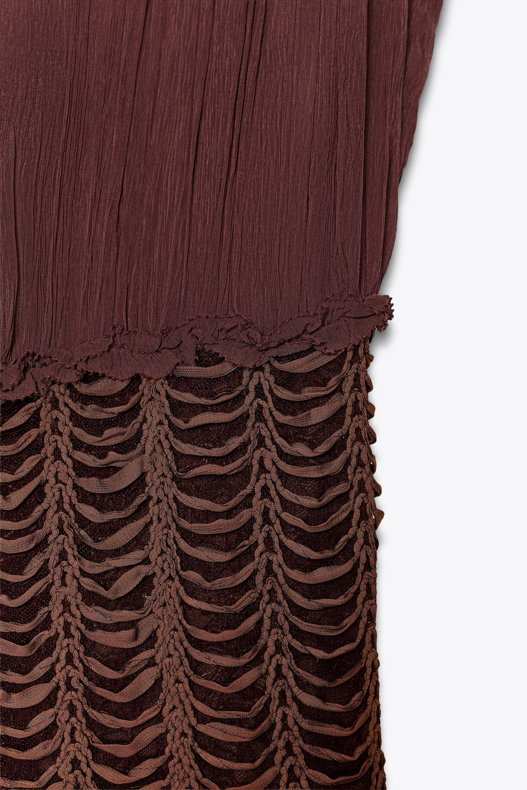 ZW COLLECTION EMBROIDERED WAIST DRESS - Zara фото 16