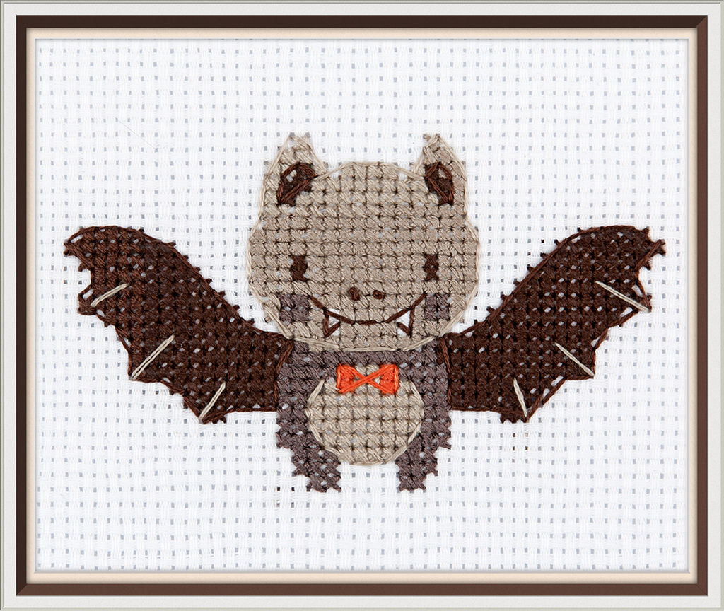 Klart набор для вышивания 12-062 Летучая мышка 13 х 9 см