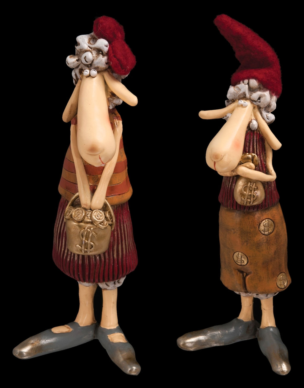 Цена за 1 шт. Сувенир ErichKrause Милая овечка в колпаке 20см