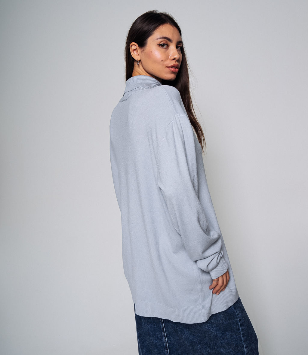 Водолазка #ОКТ08, серый
