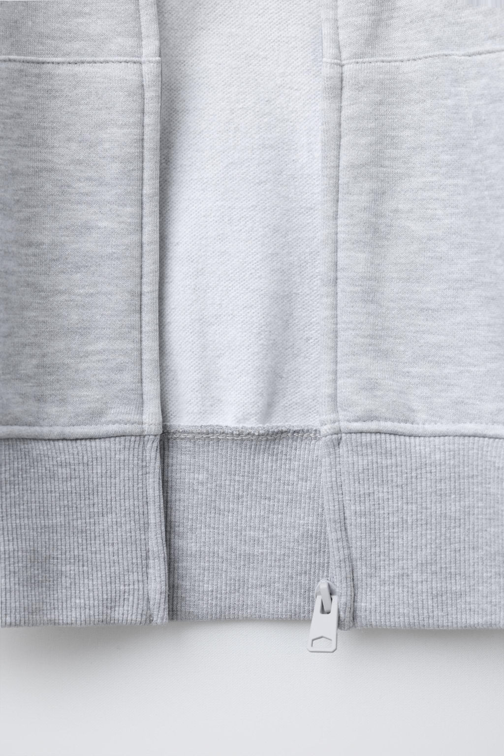 BASIC ZIP-UP SWEATSHIRT - Zara фото 4