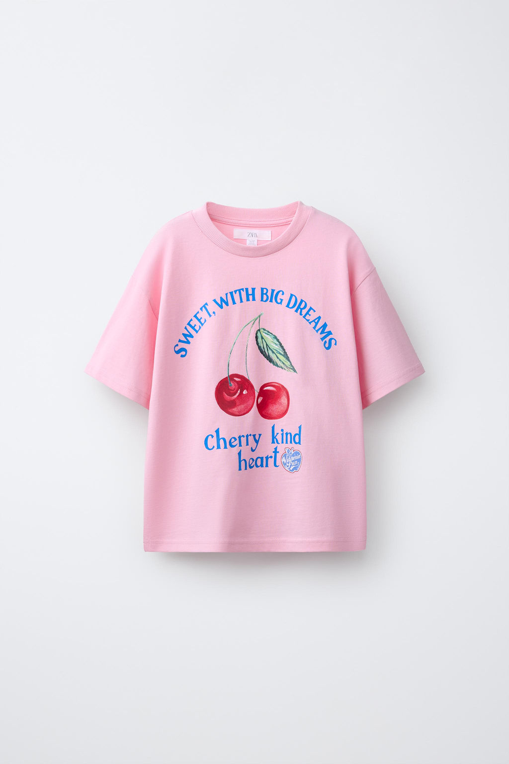 CAMISETA ESTAMPADO FRUTAS / Rosa - Zara фото 3